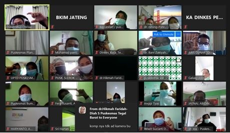 Webinar Deteksi Dini Gangguan Penglihatan & Pendengaran untuk Tenaga Kesehatan Puskesmas di kabupaten/kota