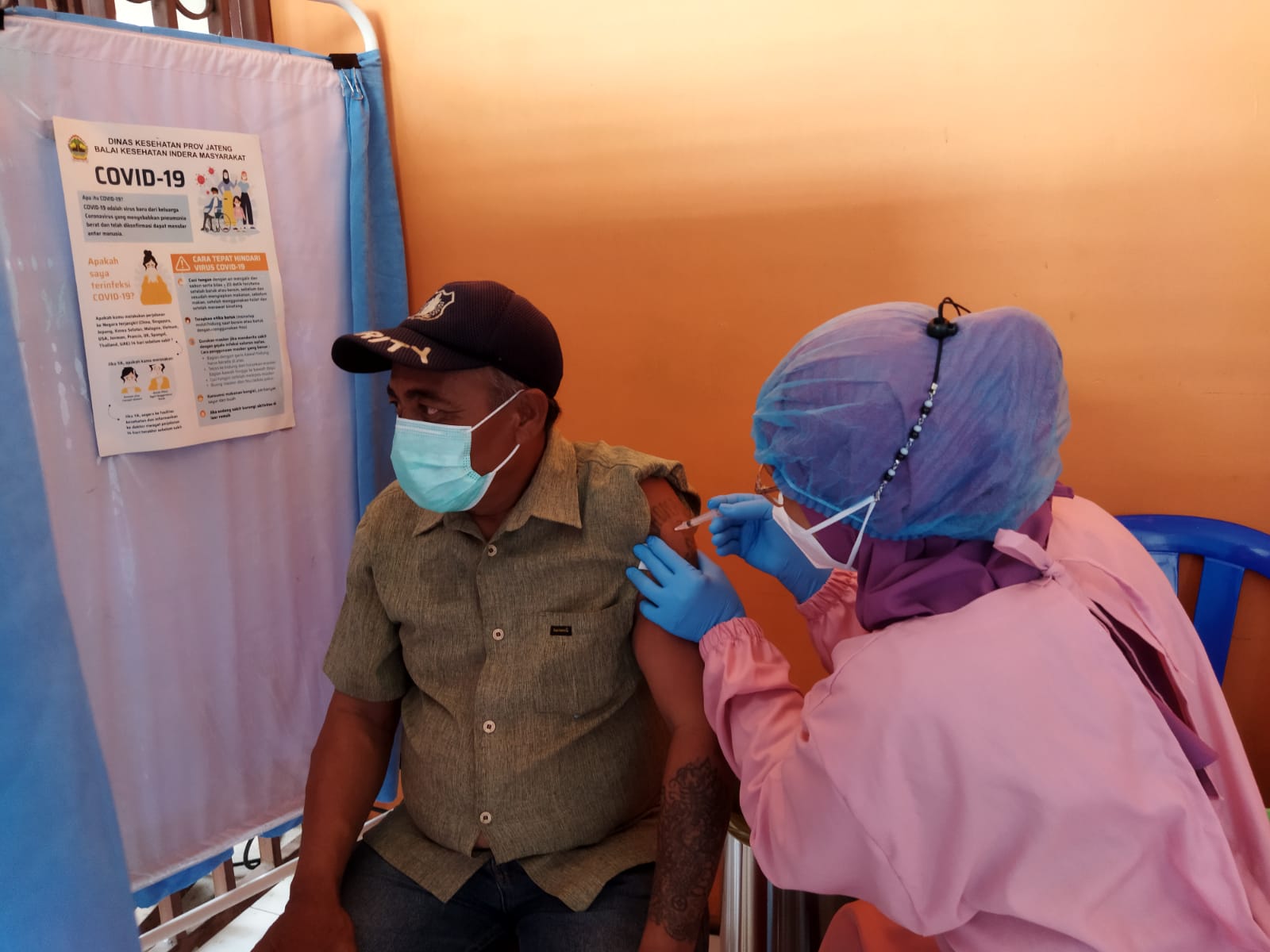 Sentra Vaksinasi BKIM Provinsi Jawa Tengah