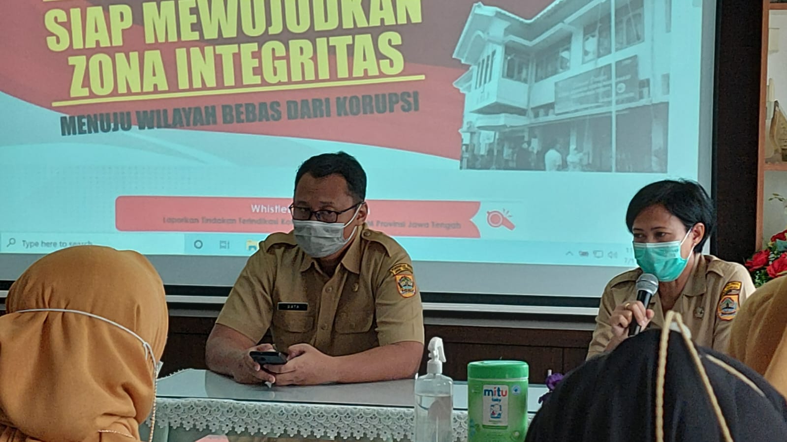 Kunjungan Biro Orpeg Setda Jateng di BKIM Provinsi Jawa Tengah